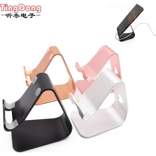 Mobile Phone Holder phone Stander for iphone X 7 8 for Xiaomi for Samsung s Huawei ipad Universal Metal Desk Table Phone Stand