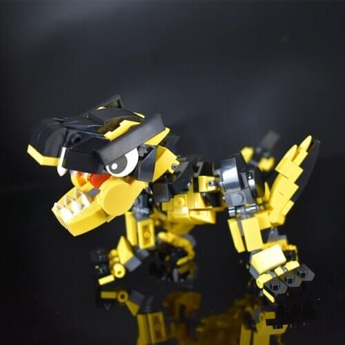 Original Design Black Dragon Building Blocks Toys For Children Dragon Anime Action Figure Model Assembling Blocks Doll Kids Toys
