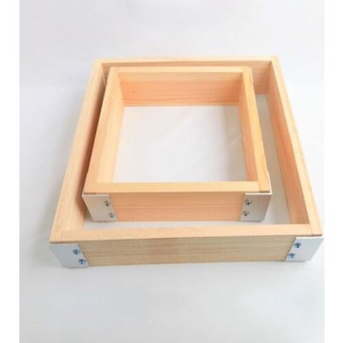 Cake Decorating Tools square honeycomb cake wooden frame birthday mousse cake frame yogurt bakery tools Household cake molds