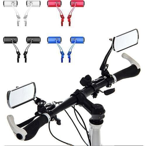 Bicycle Rearview Mirror Adjustable Aluminium Alloy Bike Mirror-Reflector For Mountain/Road Bike/Electric Bike/Motorbike