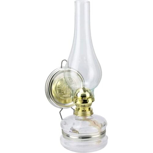 Morya Kerosene Lanterns Oil Lamp Classic Retro Family Decorative Lights Home Decor Accessories Gaslight Glass Candles Vintage