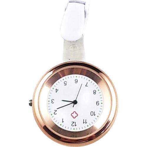 Fashion Womens Watch Round Numeral Analog Quartz Clip-On Nurse Medical Doctor Pocket Watch New