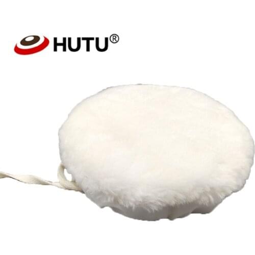 6 Inch & 7 Inch Artificial Wool Car Polisher Bonnet, Max Waxer Bonnet Polishing Pad Sets for Car Polishers