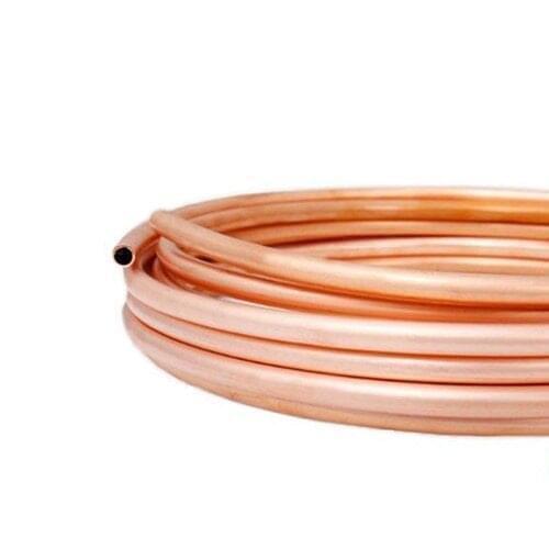 One meter long 12.7mm*0.7mm copper tube coil pipe roll duct air conditioning hollow T2 vessel capillary soft state