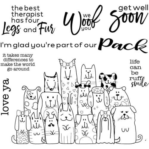 Animal Clear Stamp Or stamp for DIY Scrapbooking/Card Making/Kids Fun Decoration Supplies A051