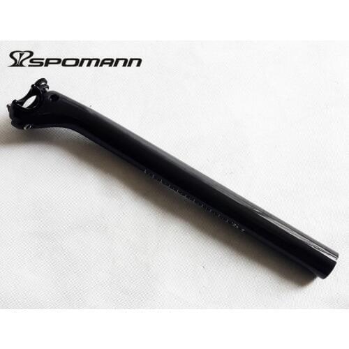 Carbon Bicycle Seatpost Road Bike 27.2/30.8/31.6mm * 350mm UD Black MTB Seat Post Offset 25mm Bicicleta Parts Accessories