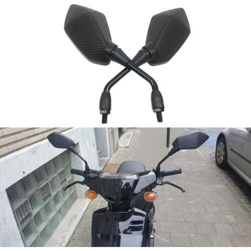 Universal 10mm Motorcycle Mirror Rearview Scooter Mirrors Accessories retroviseur moto For yamaha nmax 155 for suzuki gsx s1000