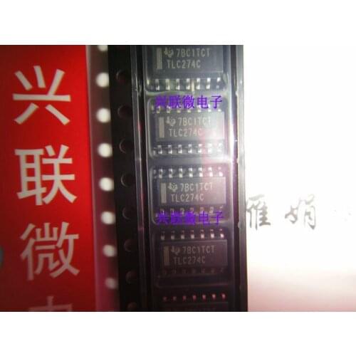 In stock 100% New&Original 5pcs/lot TLC274CDR TLC274C TLC272 SOP14