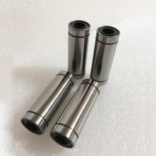 10pcs LM10LUU 10mm 10x19x55mm Long Type Linear Ball Bearing Bush Bushing 3D Printers Parts For Ultimaker CNC Part Accessories
