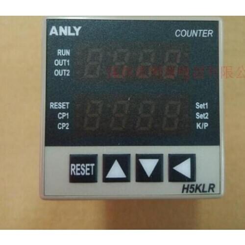 100-240V 12-48V Original authentic Taiwan ANLY H5KLR-8 multifunction digital counter smart counter
