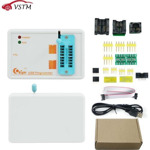 100% original SkyPRO 24 25 93 SPI DATA FLASH AVR STM32 SMT8 offline programming offline burner