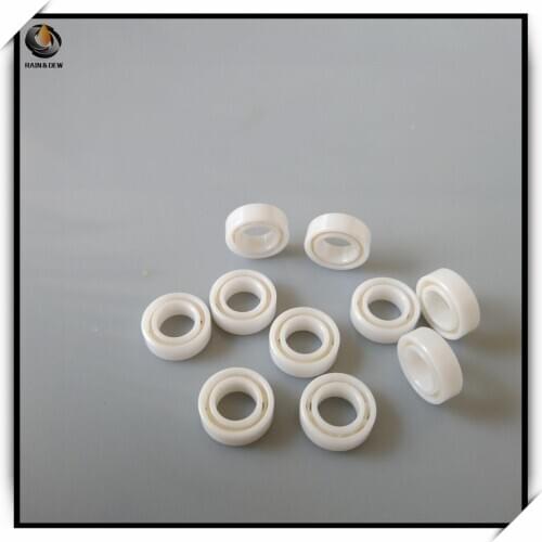 2Pcs High Quality MR95 5X9X3 mm Full Ceramic Bearing ABEC-9 full ZrO2 ceramic ball bearing zirconia bearing