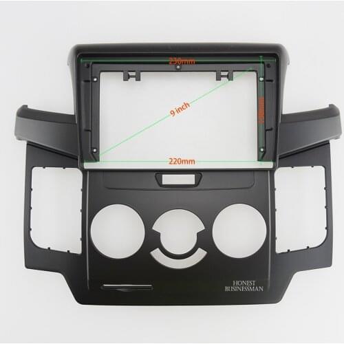 9 INCH Car Audio Frame GPS Navigation Fascia Panel Car dvd Plastic Frame Fascia is suitable for 2017 IVECO DEYI