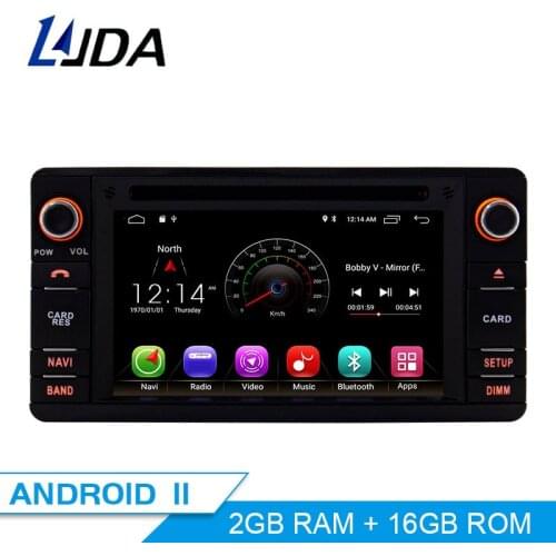 LJDA 2 Din Android 10.0 Car Radio For MITSUBISHI OUTLANDER 2013-2017 Car Multimedia Player Stereo Auto Audio GPS Navigation DVD
