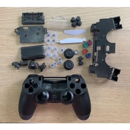 Free shipping replacement case housing shell for ps4 slim 4.0 jdm-040 wireless controller touch with light made in china