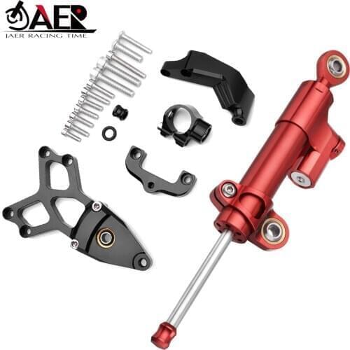 JAER Motorcycle Damper Steering for Honda CBR1000 CBR 1000 2008-2014 Stabilize Safety Control with Mounting Bracket