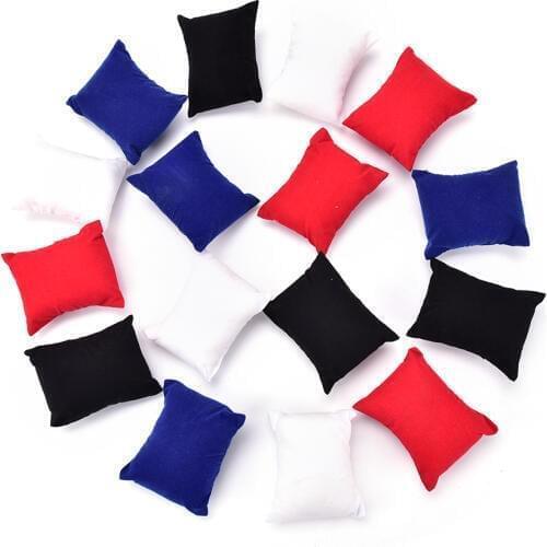 5Pcs/lot Watch Boxes Display Pillows Black Velvet Jewelry Bracelet Watch Jewelry Showcase Display