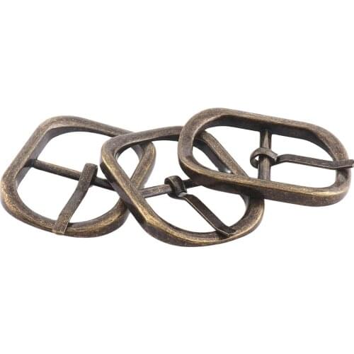Metal Belt Buckles With Pin 25mm(1‘’) Antique Bronze Color for Bags Backpacks Shoes Webbing DIY Accessory Sewing scrapbooking