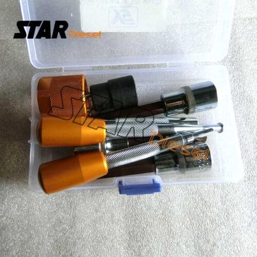 Common Rail Injector Repair Disassembly Tool Kits, Diesel Fuel Injector Dismantling Equipments Total 8 Pieces