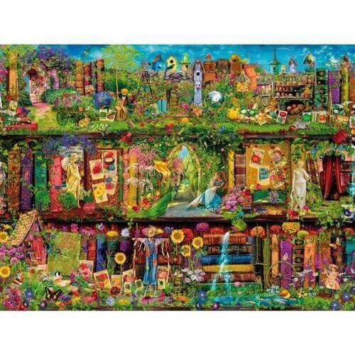 Full,Diamond Embroidery,5D,Diamond Painting Garden Shelf,3d pictures,Stitch Cross,3D,Diamond Mosaic,Needlework,mazayka,art L578