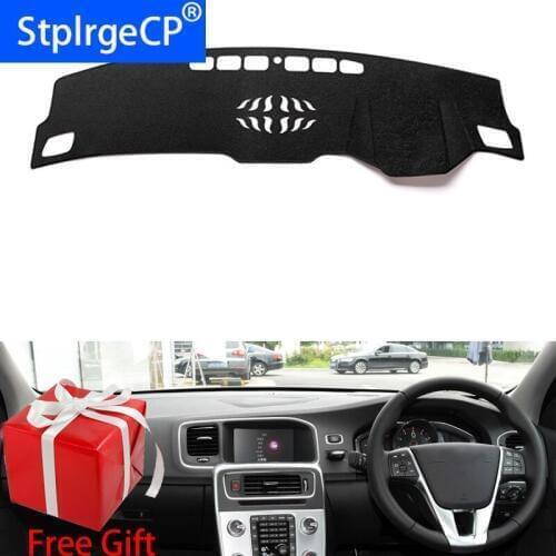 Car Dashboard Cover Mat for volvo S60L 2014 2015 2016-2019 Right Hand Drive Dashmat Pad Dash Mat Covers Dashboard Accessories