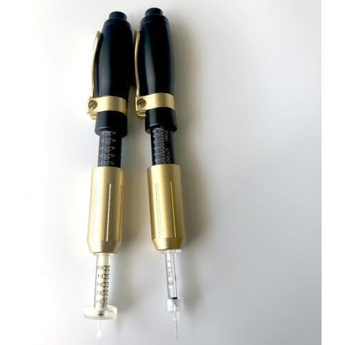 Hot Sale High Pressure Hyaluronic Acid Pen High Density Metal for Anti Wrinkle Lifting Lip Hyaluron Gun Atomizer Hyaluron Pen