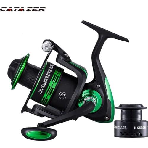 Double-line Cup Spinning Wheel All Metal 1000-7000 Fishing Reel Fishing Reel Fishing Reel Sea Pole Wheel Fishing Tools