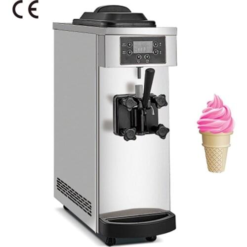 Most Popular Soft Ice Cream Machine Sweet Cone Ice Cream Makers Single Heads Ice Cream Machine With