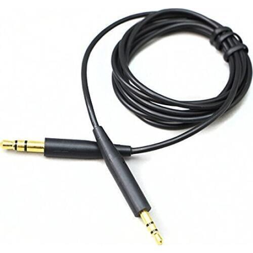 Replacement Audio Cable Cord fit forBose QC25/QC35/OE 2 SoundTrue /SoundLink Headphones (black)