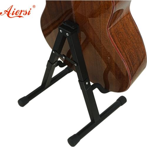 Universal Foldable Portable Guitar Stand Folding Lightweight Tripod Stringed Instrument Music Rack Holder Guitar Accessories