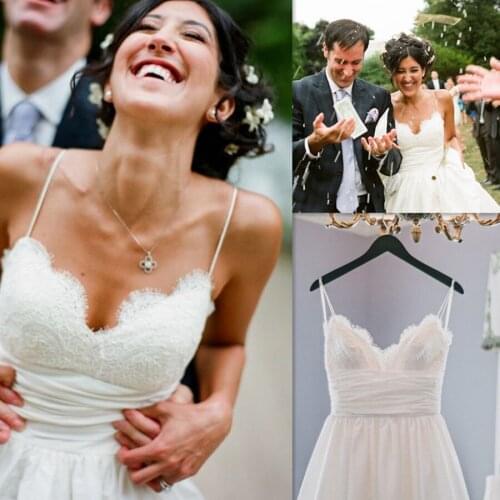 VANLYXCCI Satin Wedding Dresses