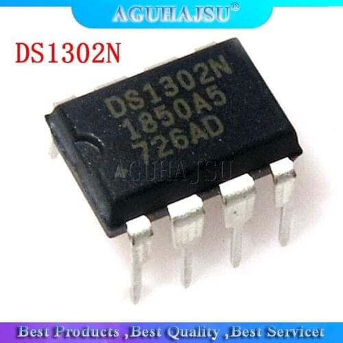 10PCS DS1302N DIP8 Trickle Charge Timekeeping Chip DS1302 DIP new original