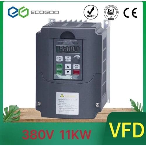 11KW 380V VFD Variable Frequency Drive Inverter for Motor Speed Control Converter