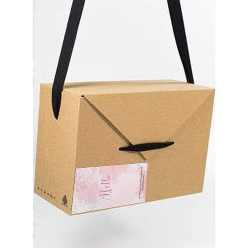 50pcs Rectangular Sticker Gift Box Sealed Sticker Flower Sticker Seal Label For Small Business Gift Decor Thank You Sticker