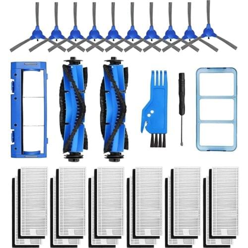 Promotion!28 Pcs Brush Filter Replacement Part for Eufy RoboVac 11S RoboVac 30 RoboVac 15C Vacuum Cleaners