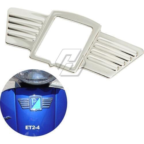 Motorcycle Chrome Wings Logo Trim Case for Piaggio Vespa 125 150 GS150 GS160 SS180 ET2 ET4 GT200