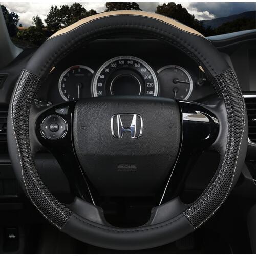 Car Steering Wheel Cover PU Leather for HONDA CIVIC 2004 2006 2007 2008 2009 2012 2013 2014 Auto Accessories