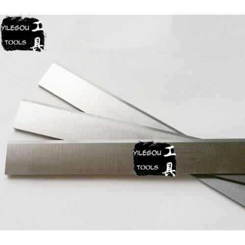 4 Pieces HSS Electric Planer Blades 3*30*350mm W4 High-speed Steel Planer Blades 350mm Length Woodworking Planer Saw Blades