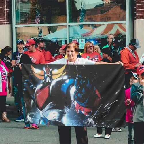 Goldorak 881 Pride Flag Printed Gift Banner Home Outdoor Italy Morocco Pansexual Free Shipping