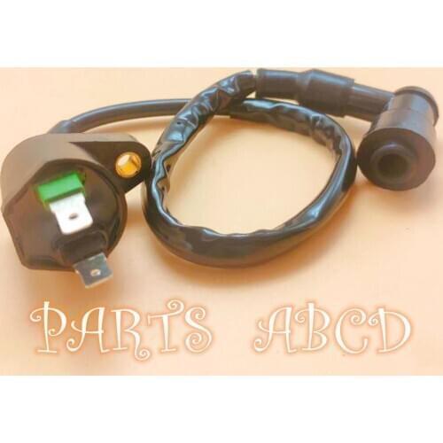 Ignition Coil with Straight Cap for GY6 50cc 125cc 150cc 4-stroke ATVs Dirt Bikes Go Karts and Scooters