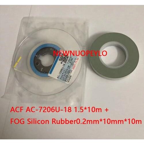 ACF AC-7206U-18 TAPE+ FOG Silicon Rubber LCD Screen Repair Kit