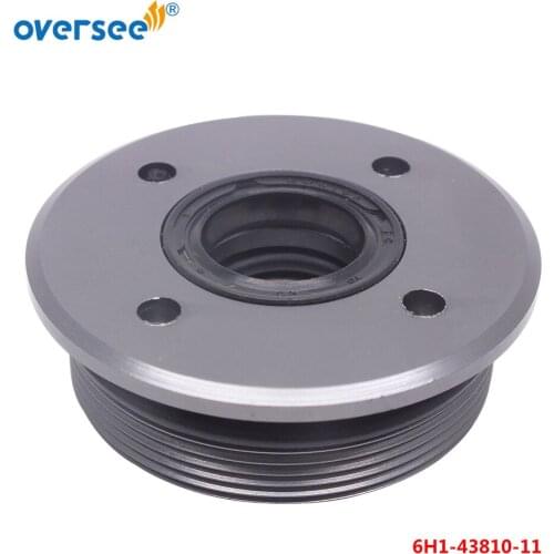 6H1-43810 Boat Engine Lift Cover Cap with Seals For Yamaha Outboard Motor Tilt Trim 2T 4T 60 70 75 85 90HP 6H1-43810-11
