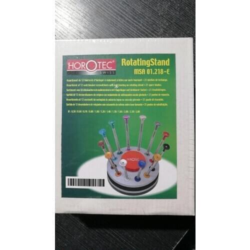 MSA01.218 WATCHMAKERS ERGONOMIC 12 PIECE SCREWDRIVER SET slot type screwdriver TO repair the watch 0.5-3.0 have cartridges