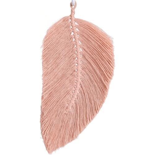 Newborn Photography Props,Photography Background Accessories Nordic Room Ornaments, Hand-Woven Leaves, Cotton Tapestries