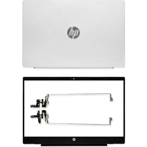 NEW Laptop LCD Back Cover/Hinges/Front Bezel For HP Pavilion 15-CW 15-CS TPN-Q208 Top Back Case White