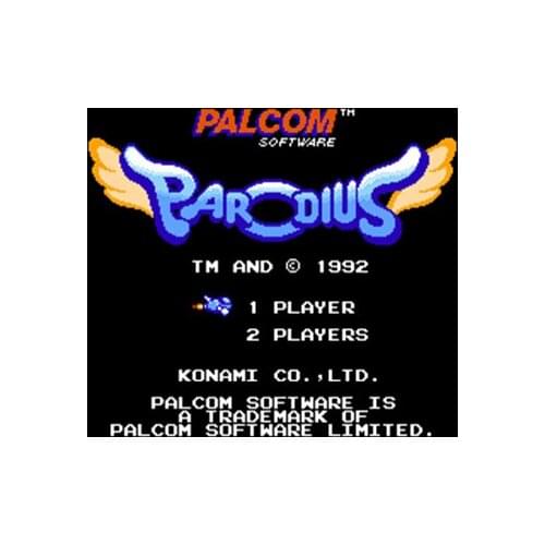 Parodius 60 Pin Game Card For 8 Bit Subor Game Player