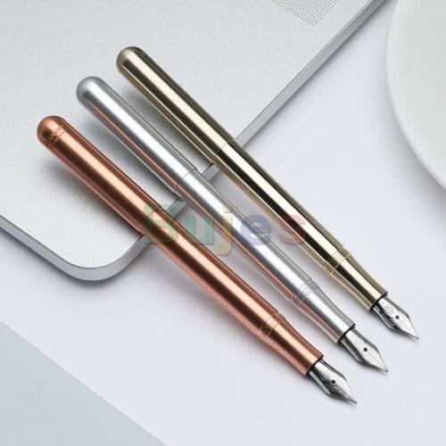 Kaweco Liliput Fountain Pen, Brass 0.7mm,metallic body ,lightweight aluminium to make it easy to carry,superior quality