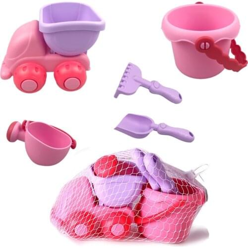 Beach Sand Toys Set for Kids Watering Can Bucket Shovel Tool Kits Parent-child interactive Summer Outdoor Sand Water Play Toys