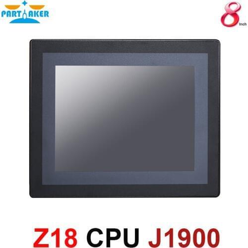 8 Inch LED IP65 Industrial Touch Panel PC All in One Computer resistance touch screen Intel Celeron J1900 Dual Lan Partaker Z18