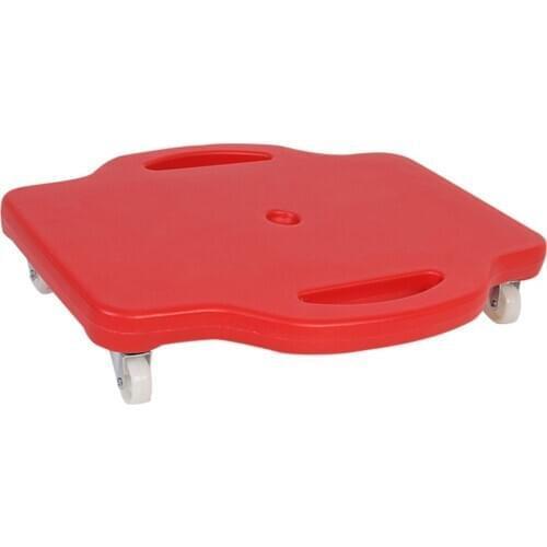 Adjustable Childrens Safety Plastic Scooter Board Handled Scooter Seat With Swivel Casters For Children Scooter Skateboard Gift